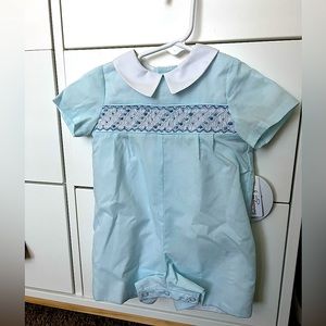 Infant Boys Smocked Outfit